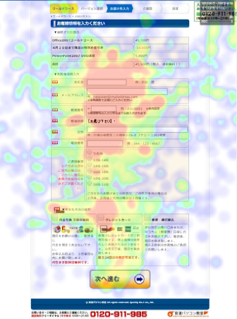EFO実施後の解析結果