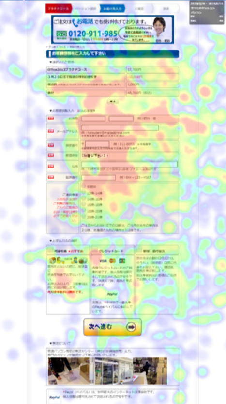 EFO実施前の解析結果